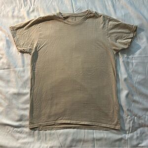 Hanes Women's Tan Short Sleeve Tee